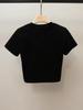 Women's Autumn French Style Printed Round Neck T-Shirt