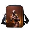 Fortnite Cartoon Lightweight Crossbody Shoulder Bag, Unisex Kids Aged 6-14 Portable Game Print Daily Small Storage Handbag