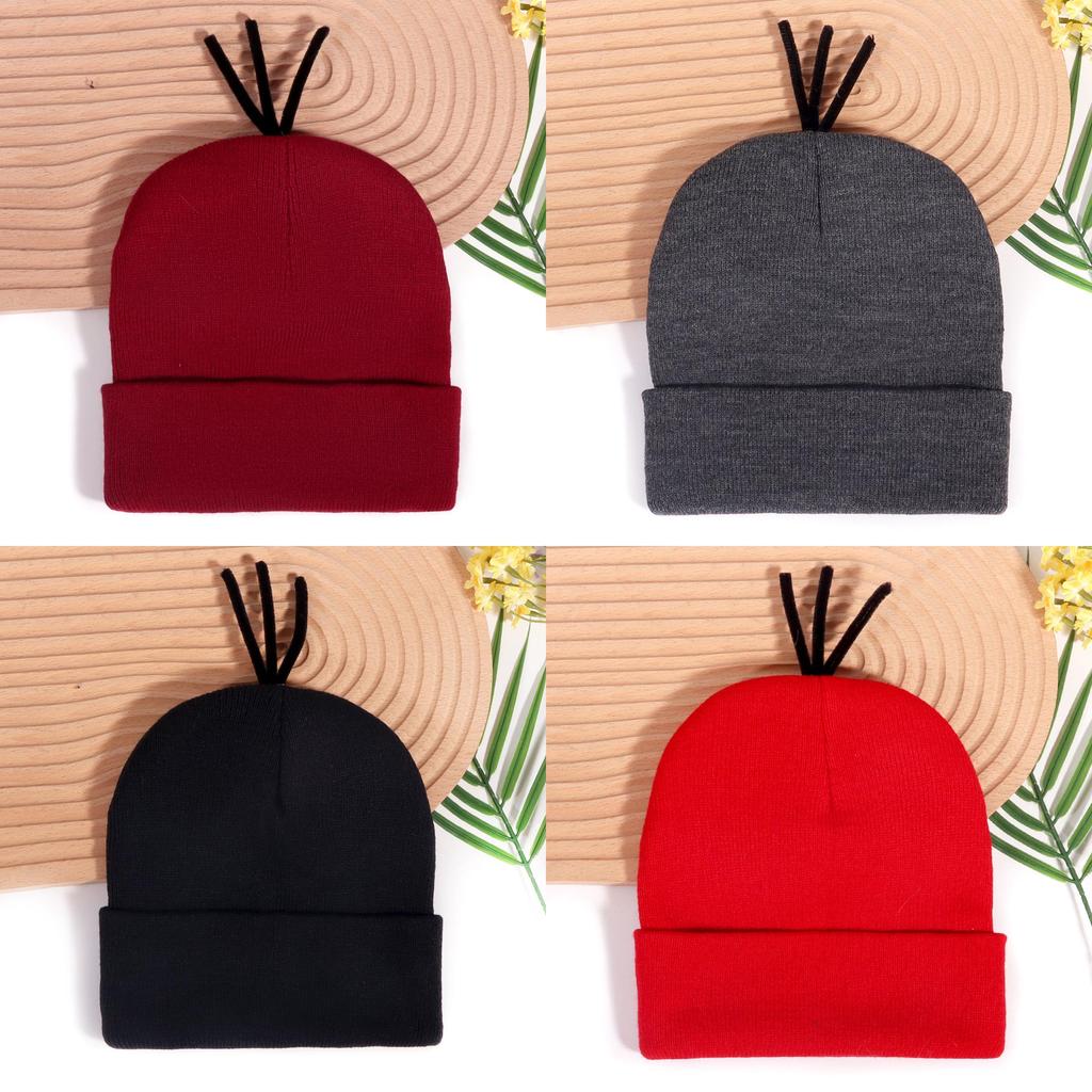 Minions Knitted Hat With Warmth For Halloween Cosplay And Casual Winter Wear