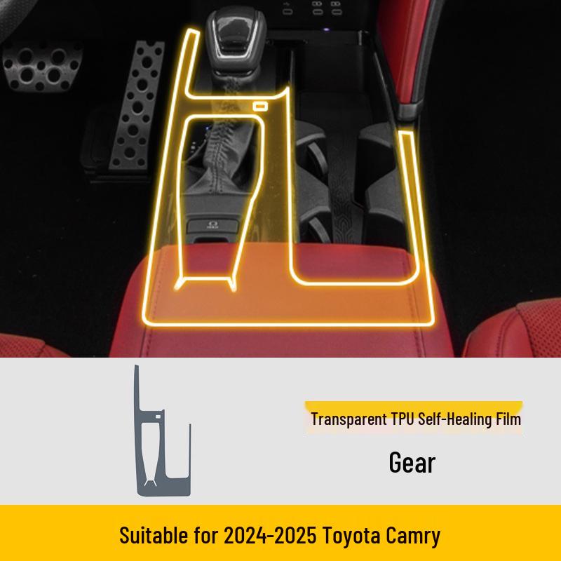 TPU Protective Film for 18-25 Toyota Camry Central Control Screen