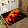 Pulp Fiction Floor Mat Soft Thickened Absorbent Non-Slip Bedroom Living Room Door Mat Home Decor Flannel Rugs