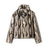 European and American style, new women's clothing, fashionable, casual, versatile, fashionable, imitation fur coat