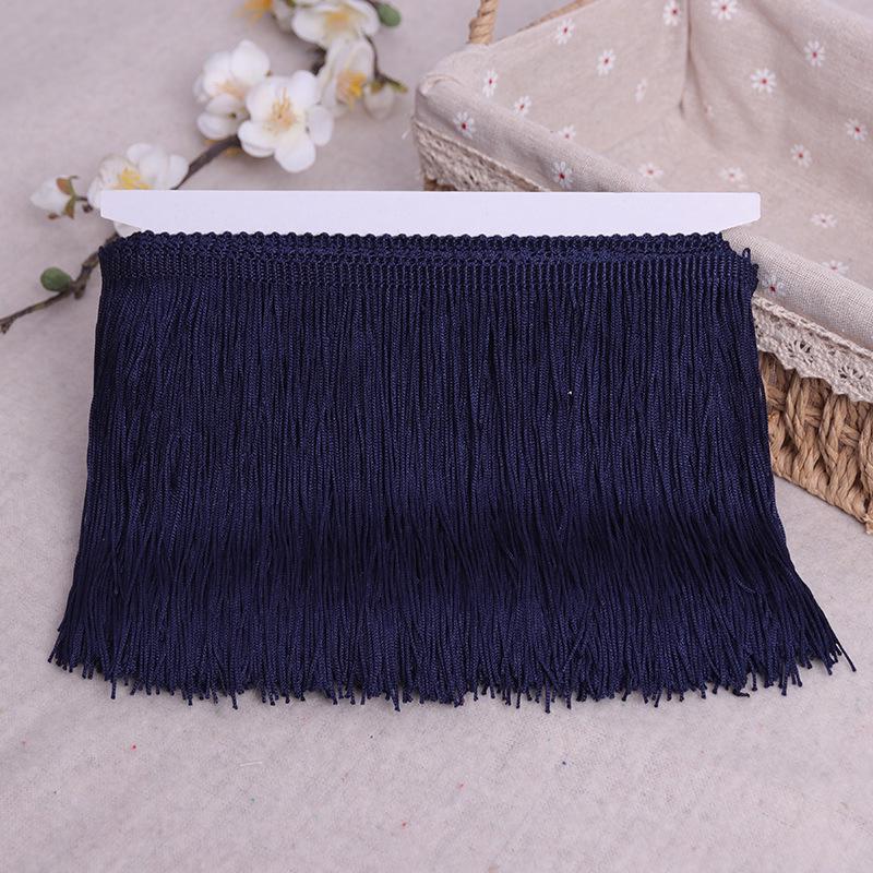 Polyester Fringe Tassel Trim (10-20cm) for Stage Costumes, Curtains, Carpets, and Lace Decorations