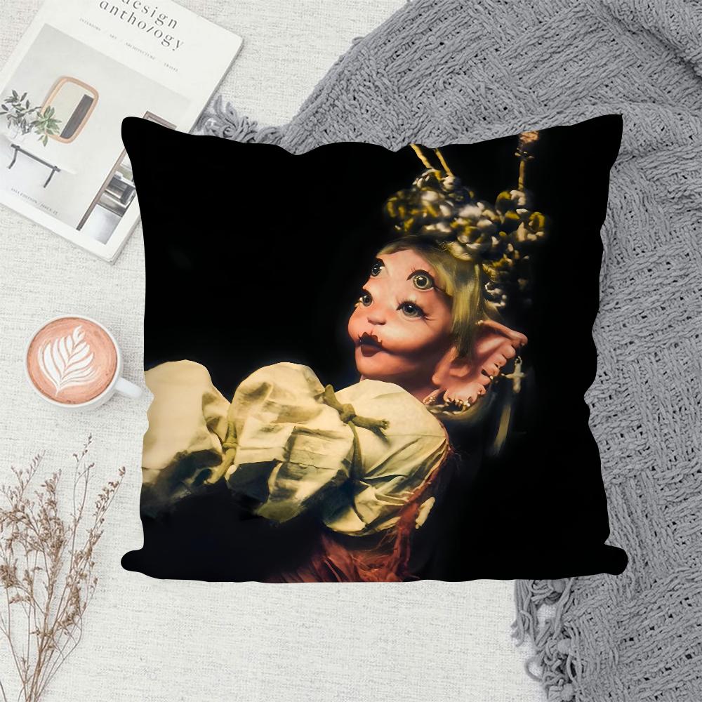 1 PZ Federa Cuscino Album Melanie Martinez Gioco Caldo Decorazione Divano Casa Stampa Double-sided Peluche Corto Carino Copricuscino