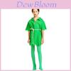 Conjunto de Fantasia de Peter Pan Encantador para Crianças para Meninos com Design Verde Exuberante Ideal para Ocasiões Festivas
