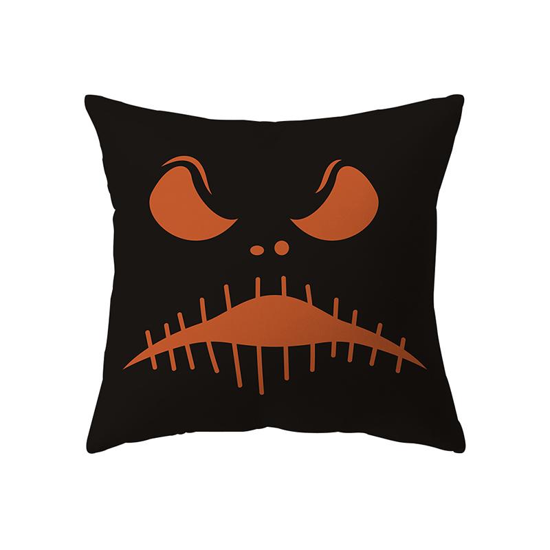 Pumpkin Collection Halloween Theme Pillow Cover Sofa Cushion  Holiday Gift Party Decoration Home Decor