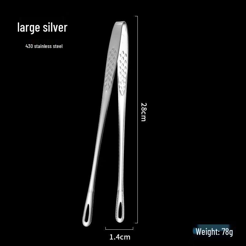 Stainless Steel Korean BBQ & Grilling Tongs