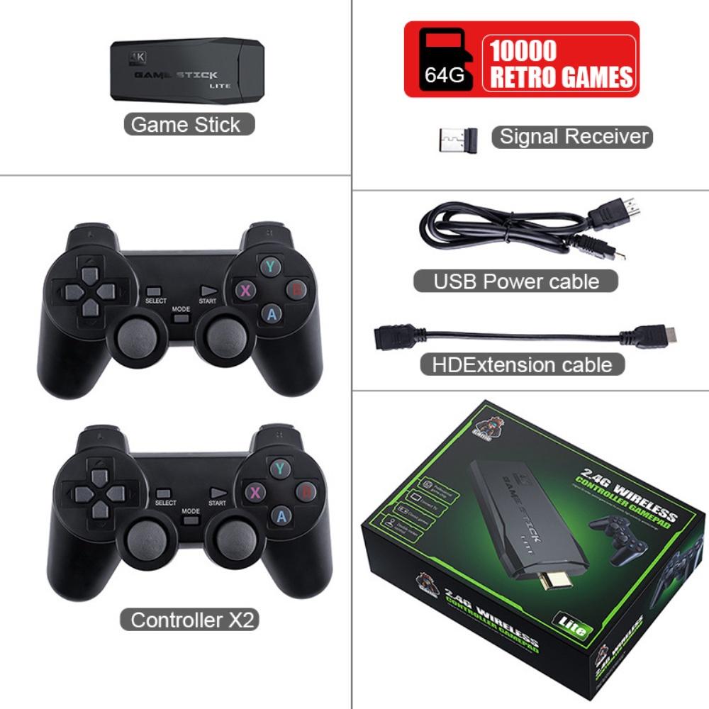 M8 Video Game With 20000/10000 Classic Retro Game Console Wireless Vidio 2.4G Controller Box 4K HDMI Original HD Lite For