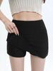 Graue Röcke für Damen, Frühling, Sommer, koreanischer Stil, Seitenschlitz, sexy, gefüttert, um Lichtaustritt zu verhindern, hohe Taille, schmale Hüftbedeckung, lässig