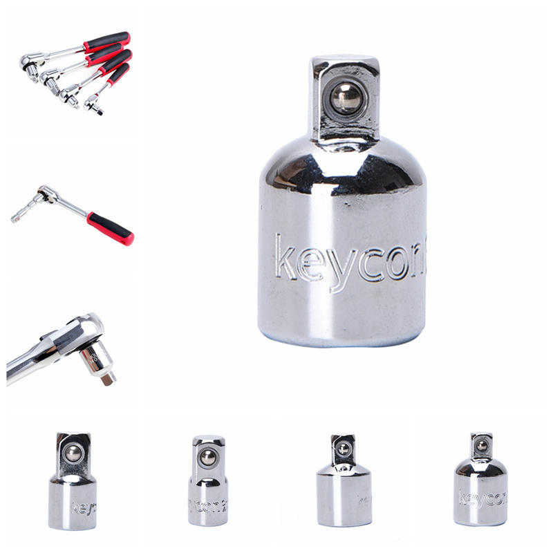 Ball Lock Ratchet Socket Adapter Reducer Converter Set Tool Kit 1/4" 3/8" 1/2"