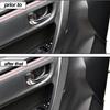 Carbon Fiber Inner Door Armrest Panel Cover Trim Fit For Corolla 2014-18
