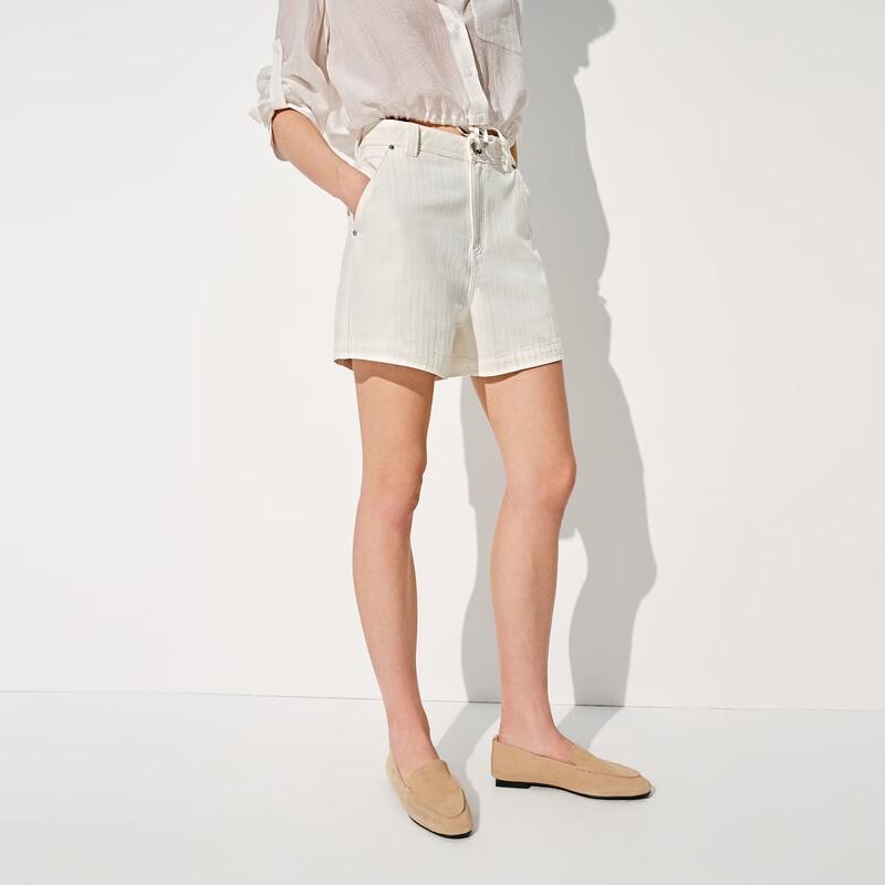 Peacebird Denim Mid-Length Shorts AAHBG240K