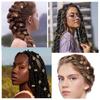 52lots Elegant Hair Extension Link Easy To Use Hair Extension Rings Beads for Braids And Dreadlocks