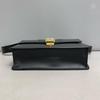 [Pre-Owned] Sylvie Gold Buckle Striped Webbing Thin Shoulder Strap Shoulder Crossbody Handbag Small - Very Good #GBBAFM