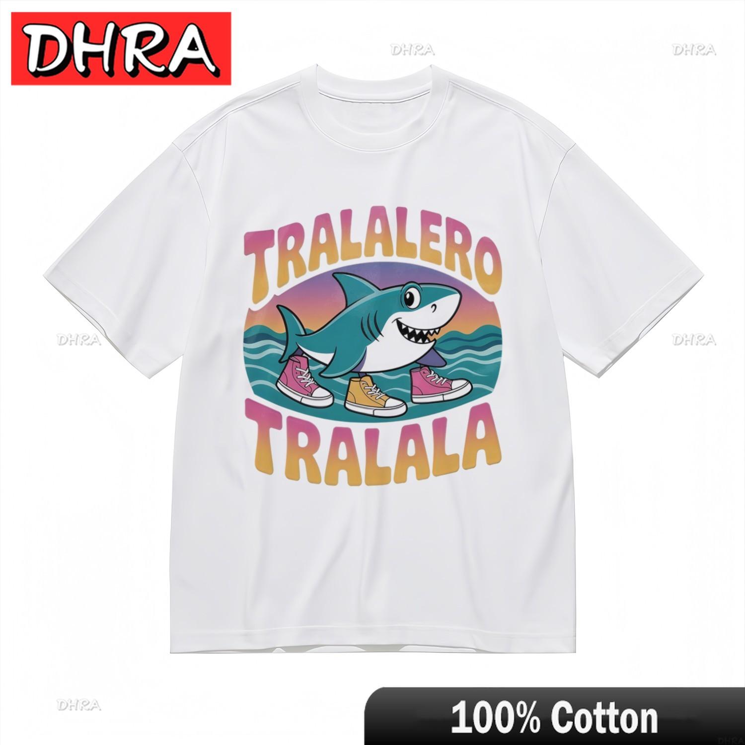 

Womens Comfy Breathable Classic TShirt Happy Shark Shoe Design Printed Tee TShirts Clothing for Anniversary Gift TShirt Boys 4XL