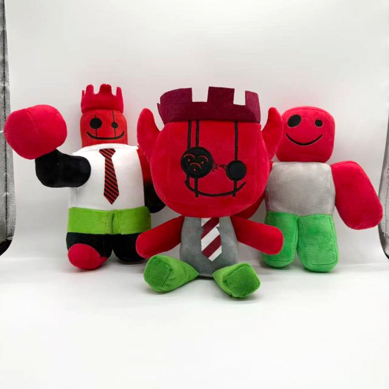Anime Forsaken slasher Plush Plush Toys Cartoon Builderman Stuffed Dolls Plushie Figure Home Decoration Pillow Christmas Gifts
