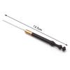 A25F-Stainless Steel Beading Tools Embroidery Crochet Hooks Needles 0.6Mm For Sewing, Embroidery DIY Handcraft