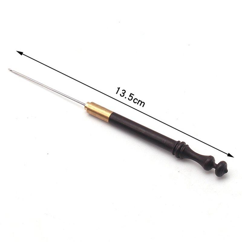 A25F-Stainless Steel Beading Tools Embroidery Crochet Hooks Needles 0.6Mm For Sewing, Embroidery DIY Handcraft