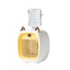 3 Modes Adjustable USB Mini Fan Hiking Camping Summer Rechargeable Natural Wind Cooling Fans Cooler Outdoor Equipment