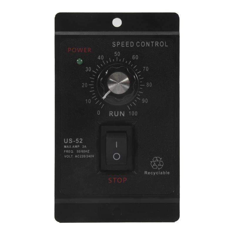 

A34R 400W Motor Speed Controller AC 220V Motor Speed Regulator Controller Forward And Backward Motor Governor Controller NONE