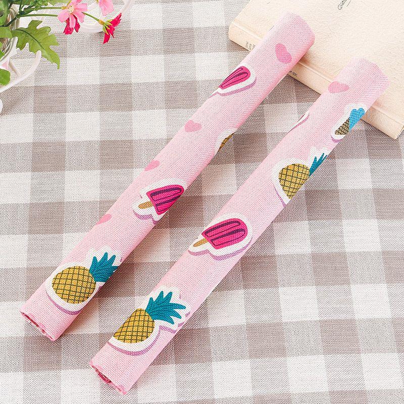 

Перчатки-ручки для холодильника с двойными дверцами, утолщенный защитный чехол для дверной ручки, тканевый чехол-перчатка для ручки, защитный рукав для ручки дверцы агрегата Fruit