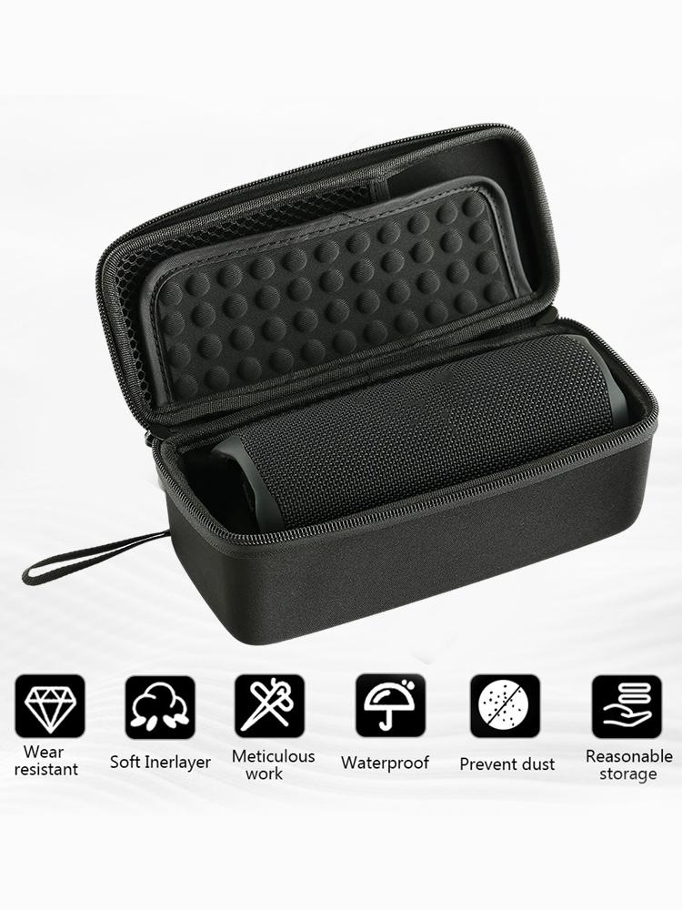 Hard Case Carrying Case Hard Shell Storage Bag Pouch Cover Speaker Protective Carrying Bag with Handle