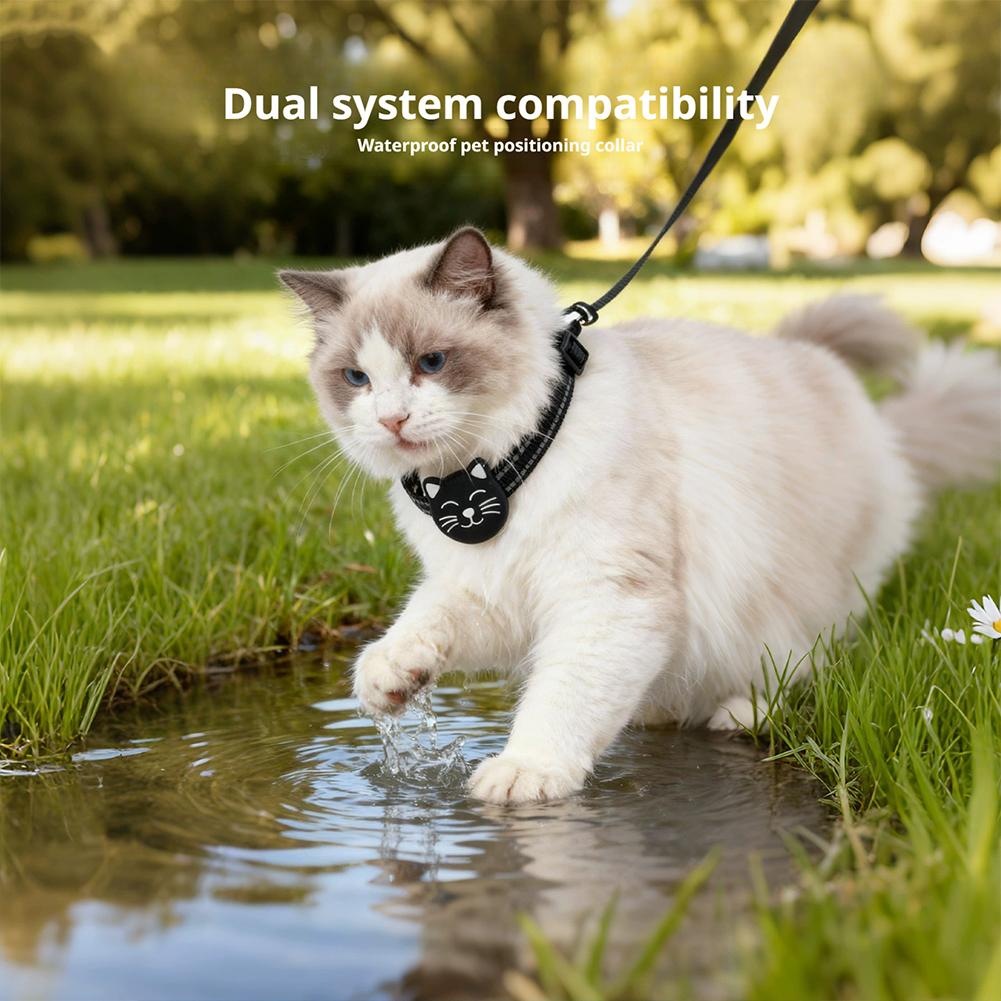 Pet Smart GPS Trackers Collar Cat Dog Anti-Lost Positioning Device Waterproof Pet Kitten GPS Collar for iOS Google Android