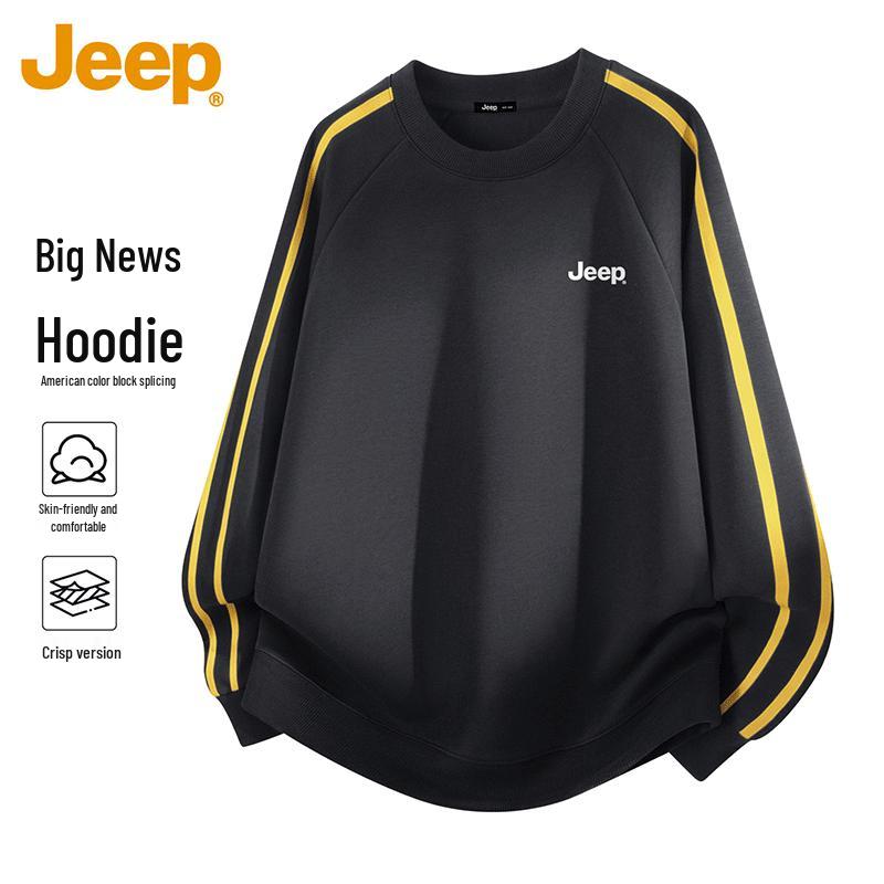 JEEP Men's American Heavyweight Pullover Sweatshirt