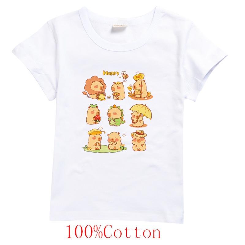 Japan Tamagotchi T-shirt Women's T-shirt Tops Pattern Women's Kawaii