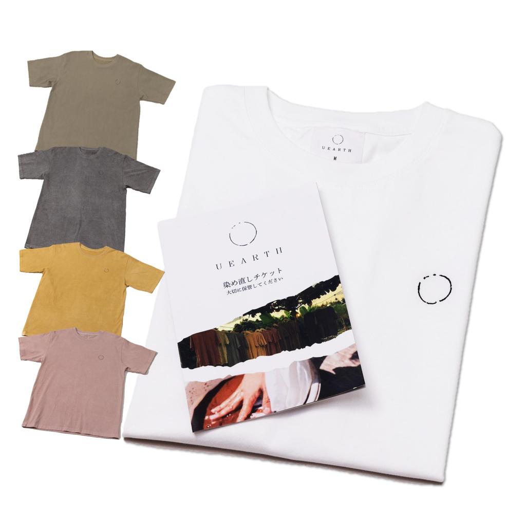 UEARTH Gift Choose Your Own Color Includes Dyeing Service Ticket 240g Heavyweight Fabric Double Stitched Perfect As a Gift [UEARTH] Hands-on