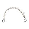 Bag Strap Extender Short Imitation Pearl Purse Chain Strap Replacement for Shoulder Crossbody Bag