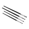 4pcs Eye Shadow Eyeline Brushes Soft Brush Comfortable Handle Hair Detail Makeup Brush Kit
