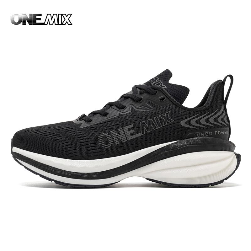 onemix Height Increasing Running Shoes for Men Air Cushion Athletic Breathable Couple Trainers Shoes Outdoor Walking Sneakers for Women
