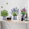 3pcs Wall Sticker for Kitchen Room Decor  Furniture Decoration Sticker for Living Room Home Decor  Watercolor Flower Pots