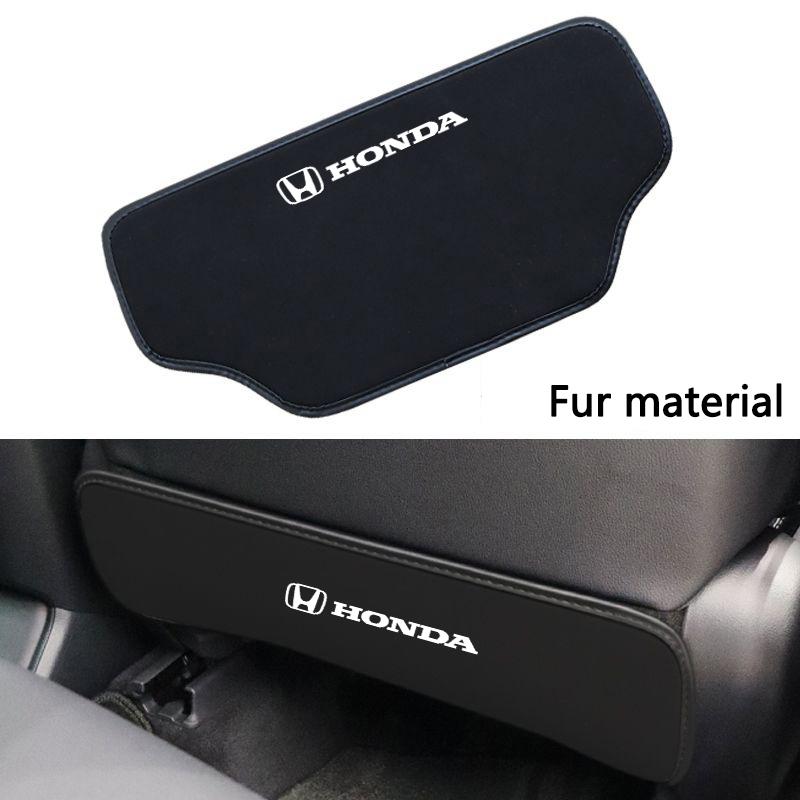 Car Seat Back Anti Kick JFGKCY5 Pad Anti-Dirty Mats Cover For HONDA Honda Mugen INSPIRE XR-V CR-V UR-V CR-Z Fit Pilot Auto Accessories