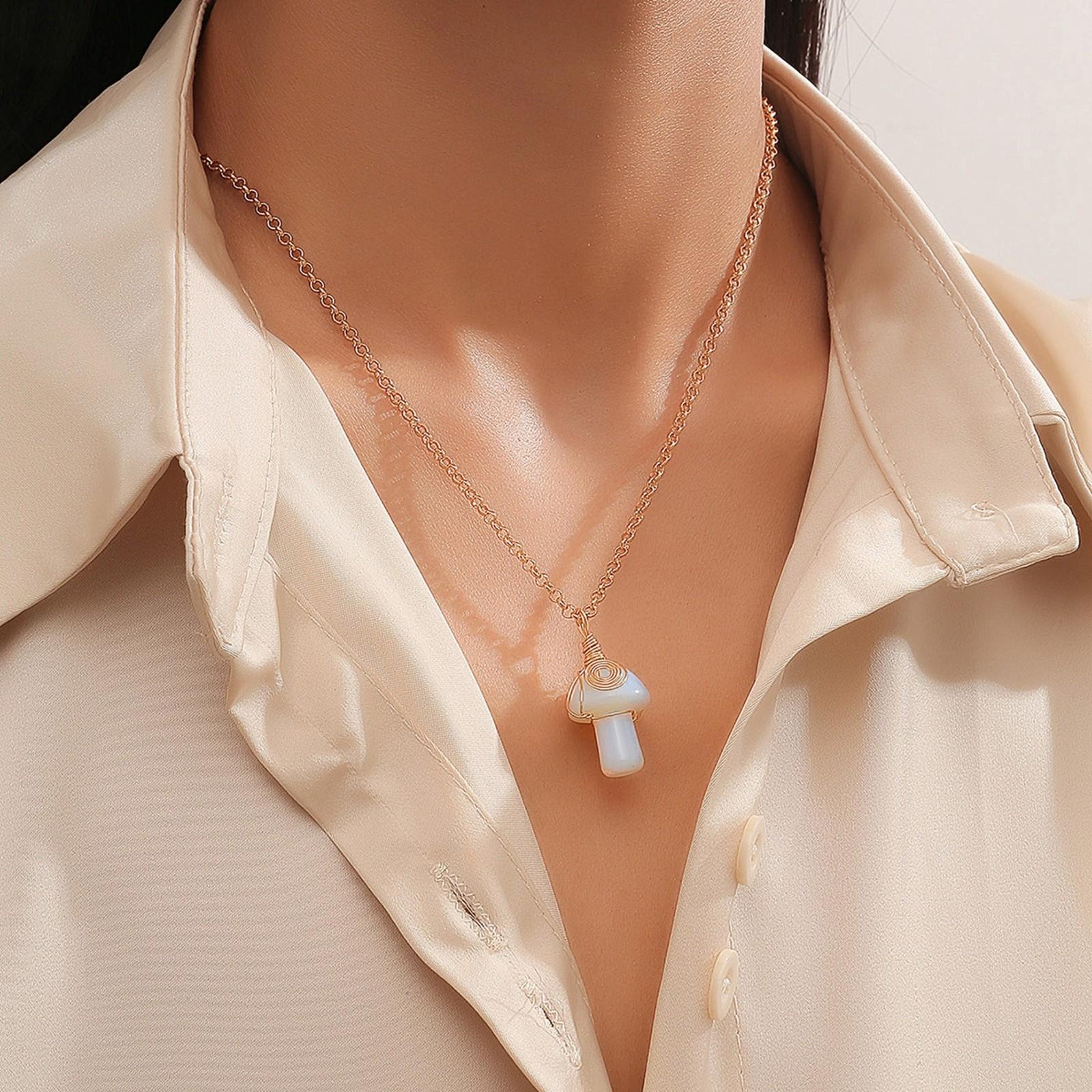 

Хрустальное ожерелье Женская энергия Кристалл Кулон Кристалл Кулон Ожерелье Ювелирные изделия