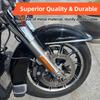 Motorcycle Front Fender Assembly with Tip Light Trim For Harley Touring Road King Electra Glide Street Road King Glide 2014-up