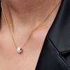 Pandora Timeless Chain Design Cubic Oxide Necklace Women necklace Gold 363167C01