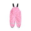 HONEYKING Pink Kids' Waterproof Windbreaker & Rain Pants Set