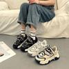 Korean Version Thick Bottom Womens Shoes Wear Resistance Breathable 2024 New Fashion Casual Simple All-match Sneakers Autumntime