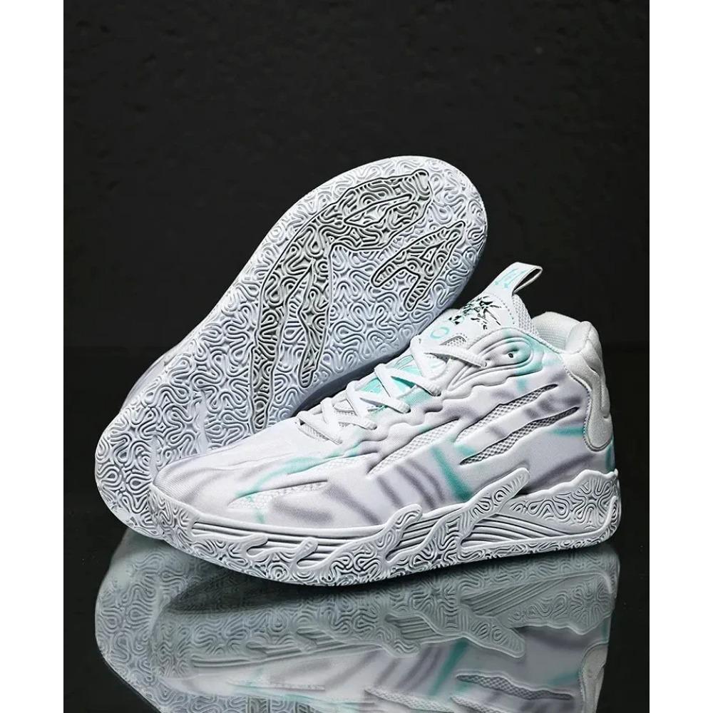 Scarpe da basket basse da uomo resistenti all'usura nuove per giovani guardia professionista combattimento reale assorbimento degli urti scarpe sportive taglia 36~45