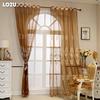1PZ LOZUJOJU Tenda Trasparente Ricamata Classica di Lusso Europea in Garza per Soggiorno Camera da Letto Balcone Finestra Decorazione Casa