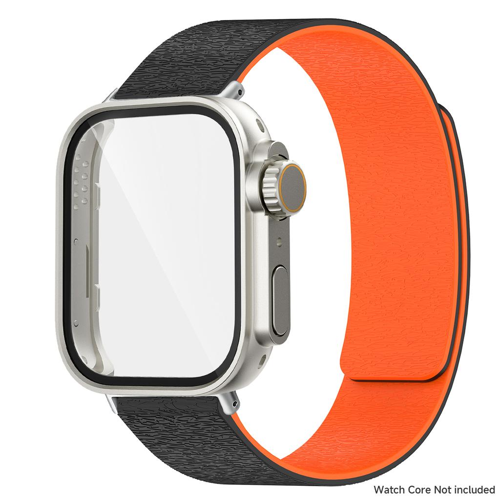 Magnetic Silicone Strap With Change To Ultra Watch Case Screen Protector Cover Fo Fit 4Pro For Huawei Watch Fit4 3 Bracelet