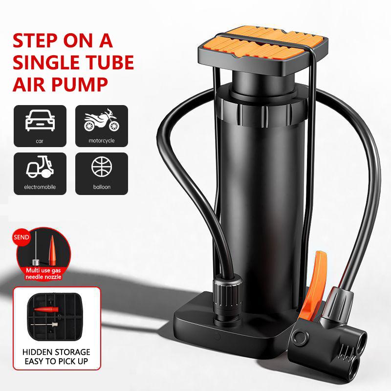 Foot Pump Car Tire High Pressure Electric Motorcycle Foot Pump Car Inflation Pump Car Air Pump Car Pump