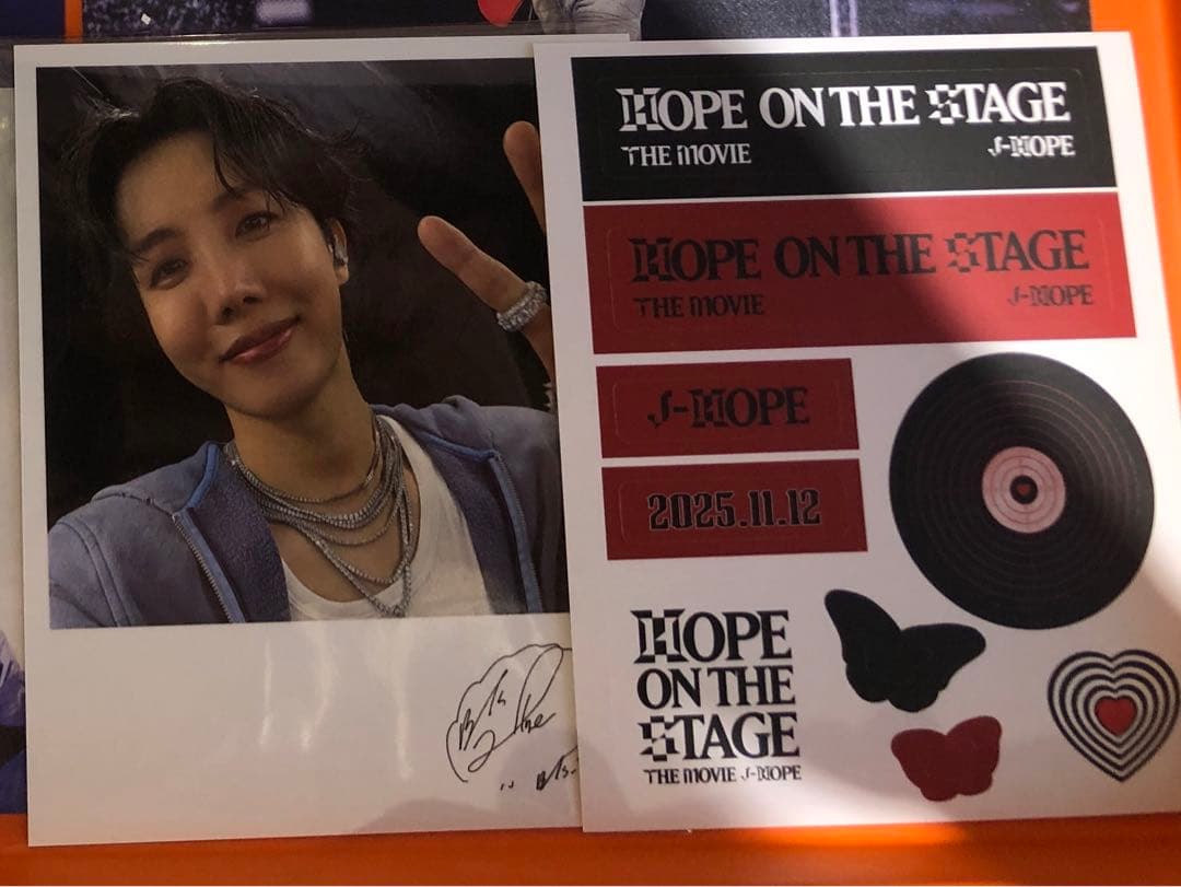 

[USED] HOPE ON THE STAGE THE MOVIE Korean Bonus Polaroid