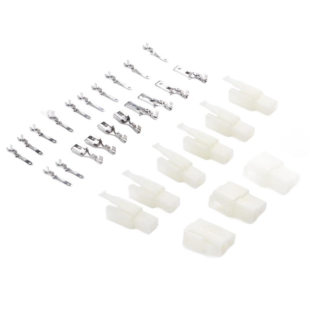 2 Set 2 Pin Connector Pin Set Female Male Connector Pin Controller Plug Connector  Motorbike