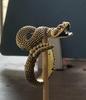 Niche Unisex Adjustable Rattlesnake Alloy Ring