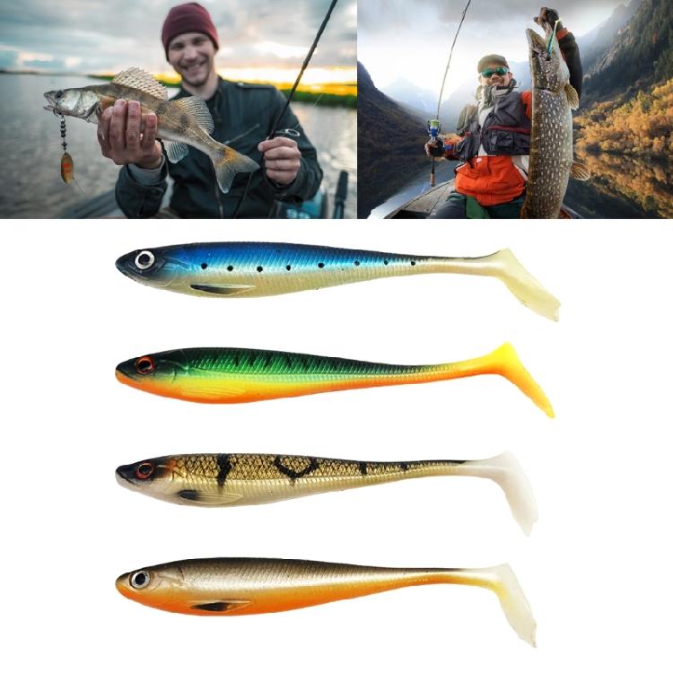 7Pcs Fishing Lure for Trout Walleye Swim Baits Fishing Lures Paddle Tail Swimbaits Artificial Baits for Saltwater