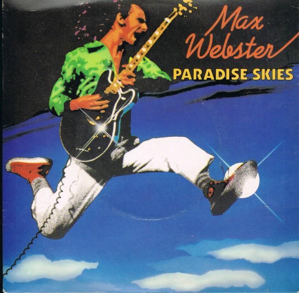 

7inch Record MAX WEBSTER - Paradise Skies CL16079 Capitol Records 1979 UK Rock Used