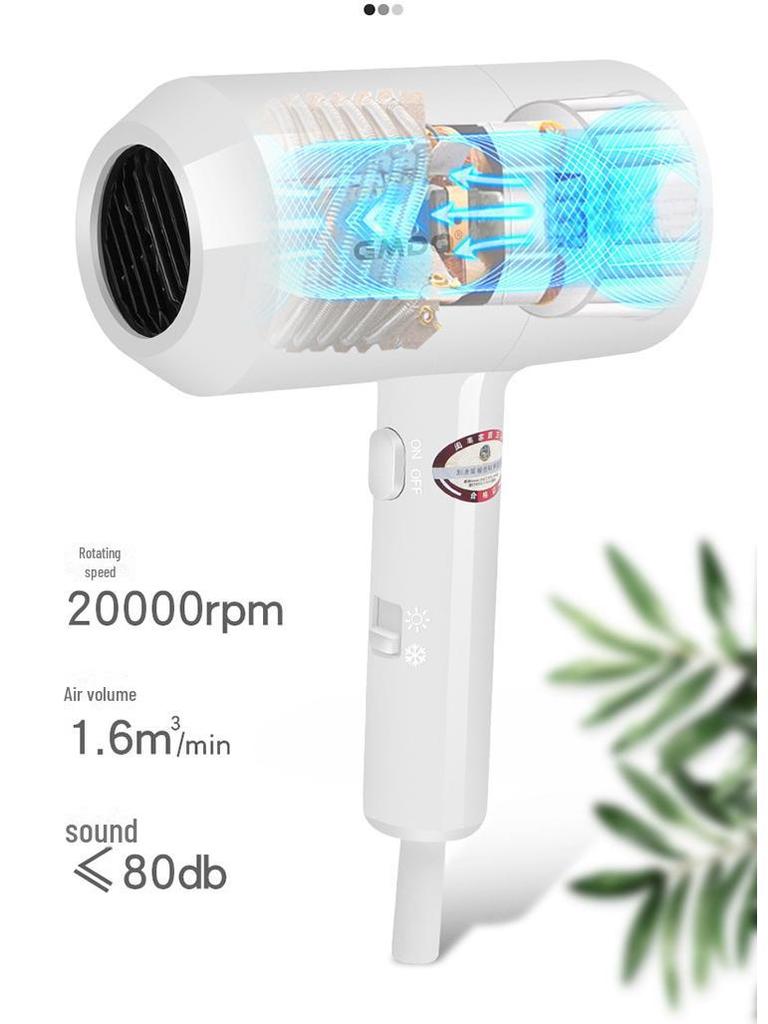 Wall-Mounted High-Power Hair Dryer: Hotel & Homestay Hot/Cold Options